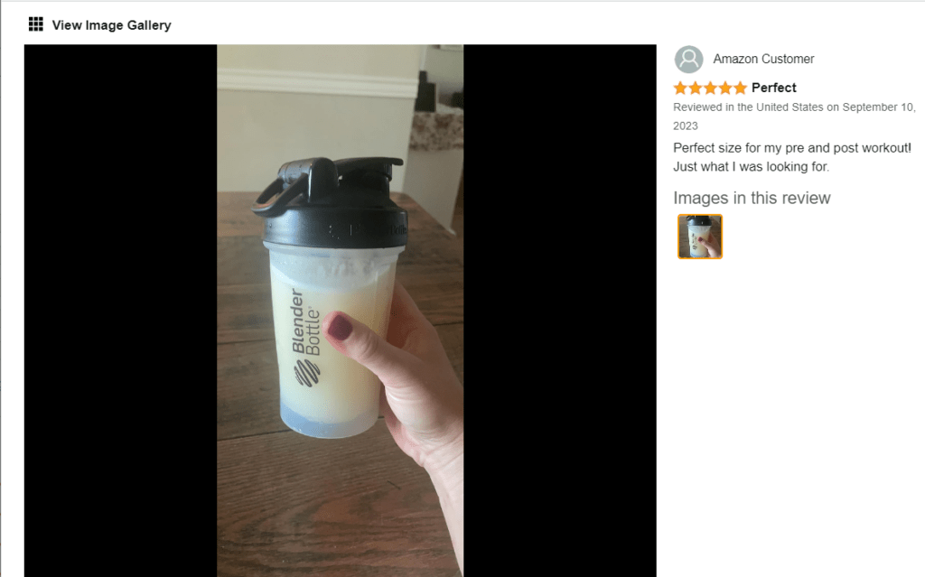 Stainless Shaker Bottle