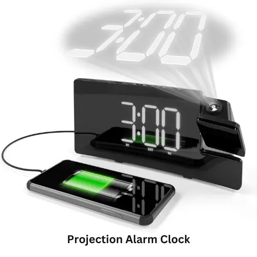 projection alarm clock
projection alarm clocks