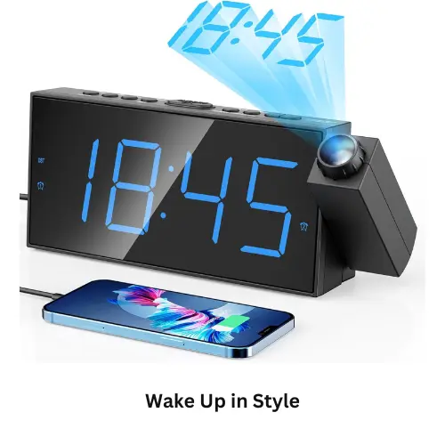 projection alarm clock
projection alarm clocks